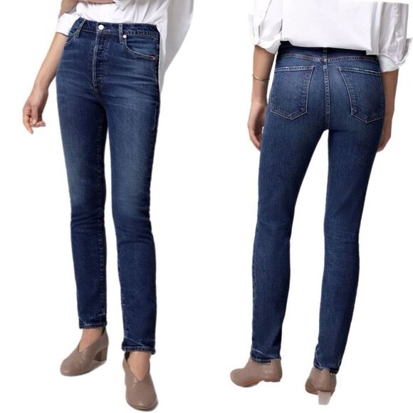 Citizens of Humanity Olivia high rise slim ankle Jeans - Picture 1 of 11